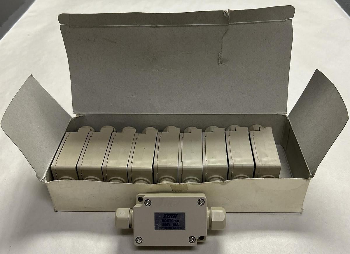 TOGI,BOXTC-4A,TERMINAL BLOCK LOT OF 10 NEW