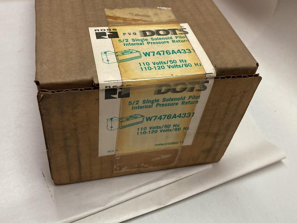 Used Ross,W7476A4331,Solenoid Valve