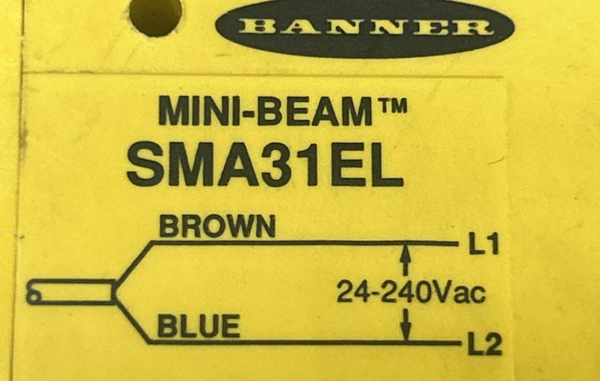 BANNER,SMA31EL,PHOTOELECTRIC SENSOR EMITTER NOS