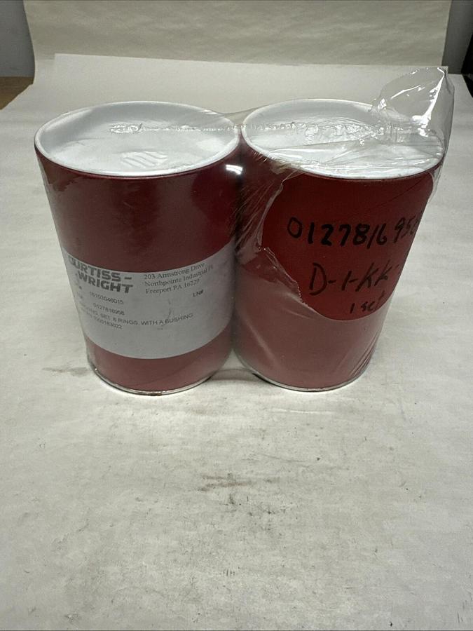 Used Curtiss Wright,0127816958,Packing Set 6 Rings with Bushing