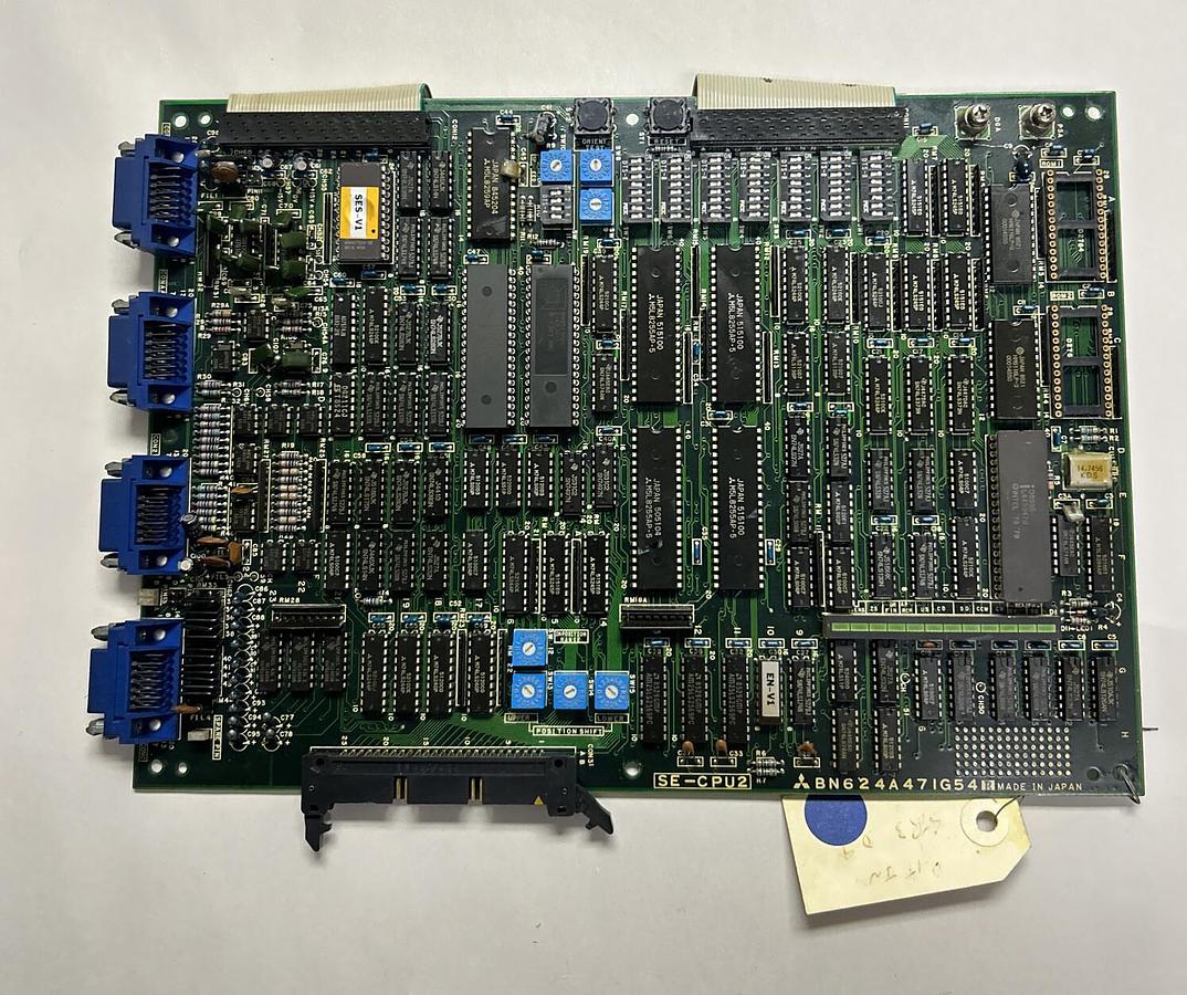 Used MITSUBISHI,BN624A471G54-B,SPINDLE DRIVE BOARD