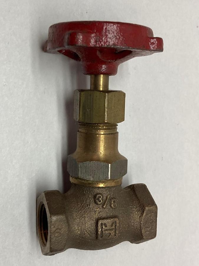 Used Milwaukee Valve,600 3/8 Inch,Bronze Gate Valve 200 SWP 400 WOG