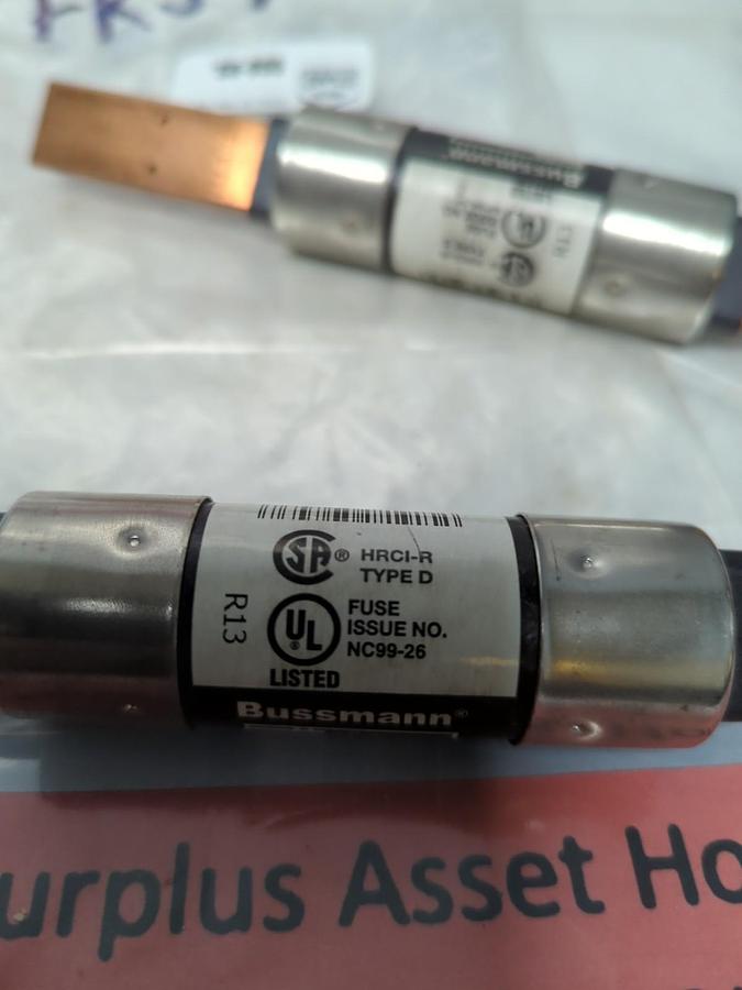 COOPER BUSSMANN,FRS-R-100,FUSETRON 100 AMP FUSES LOT OF 2 NOS