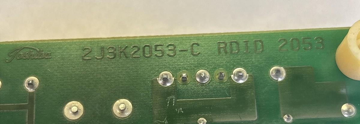Used TOSHIBA,2J3K2053-C,DRIVE BOARD