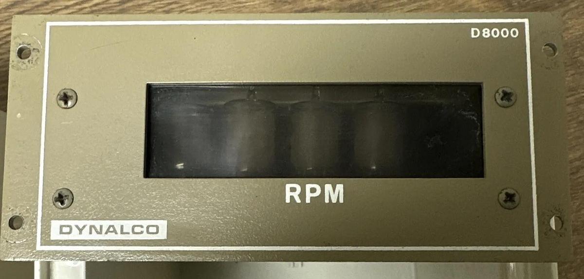 Used Dynalco,D8000-696, Tachometer