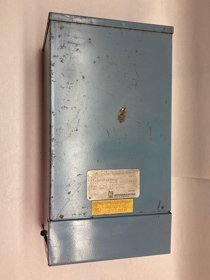 Jefferson,211-091,1-Phase Dry-Type Transformer 50/60Hz