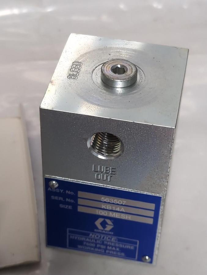GRACO,563507,SIZE 100 MESH INLINE FILTER B14A NOS