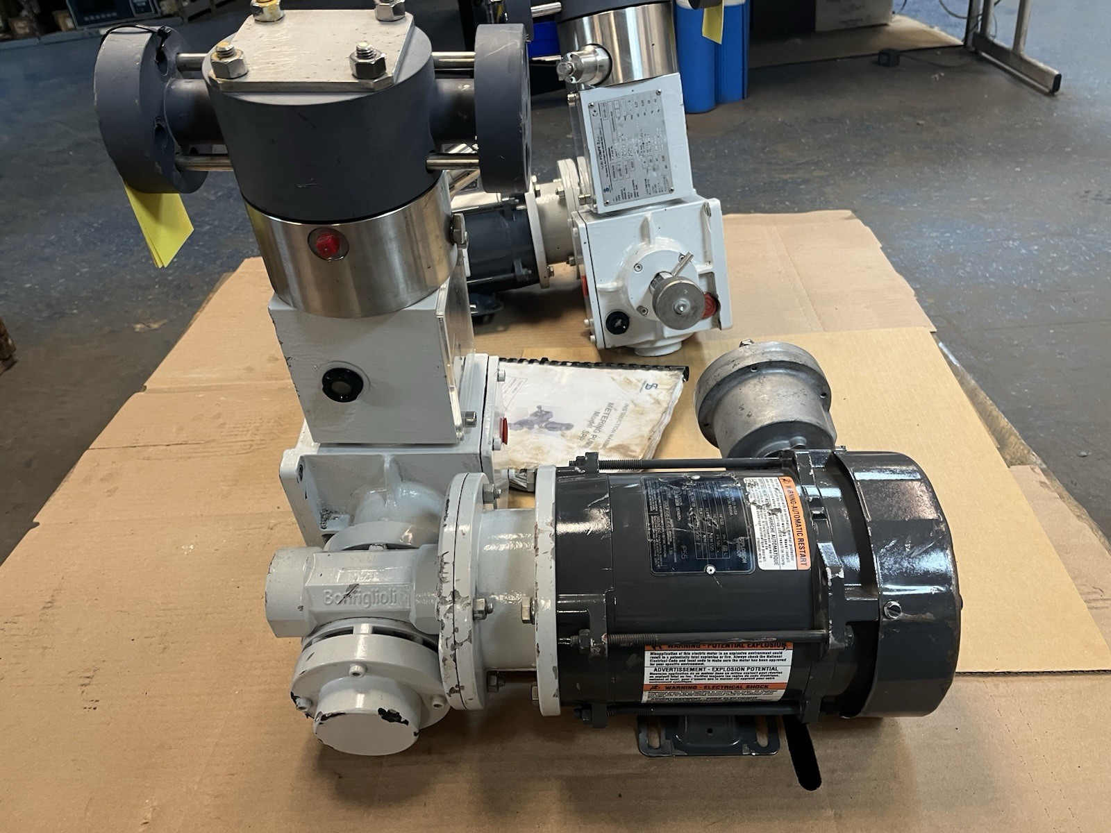 SABI POMPE,SPRDM8X20,CHEMICAL METERING PUMP W/ EXPLOSION PROOF MOTOR