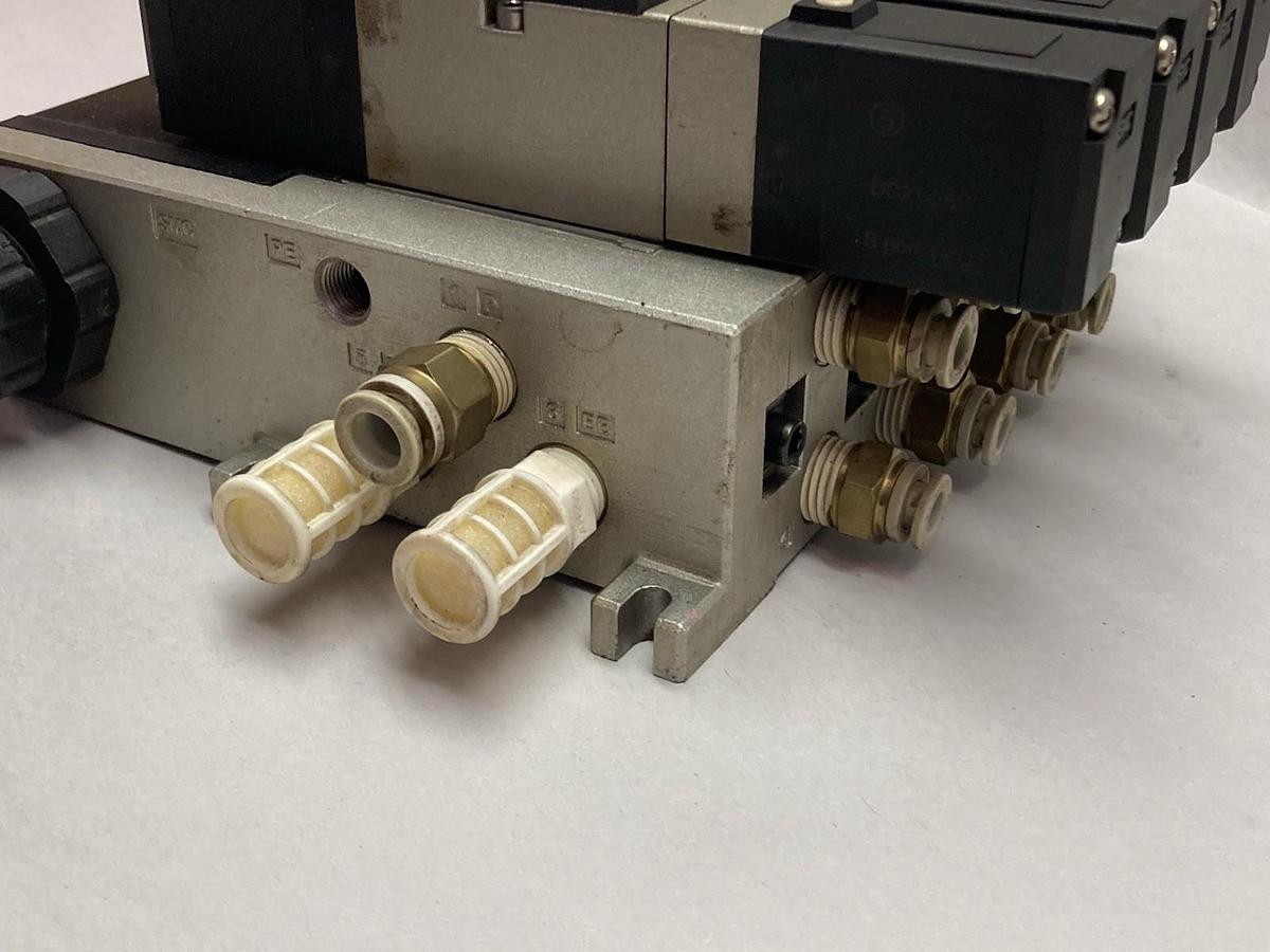Used SMC,VFS2200-5FZ,Valve Block 0.1~1.0MPa