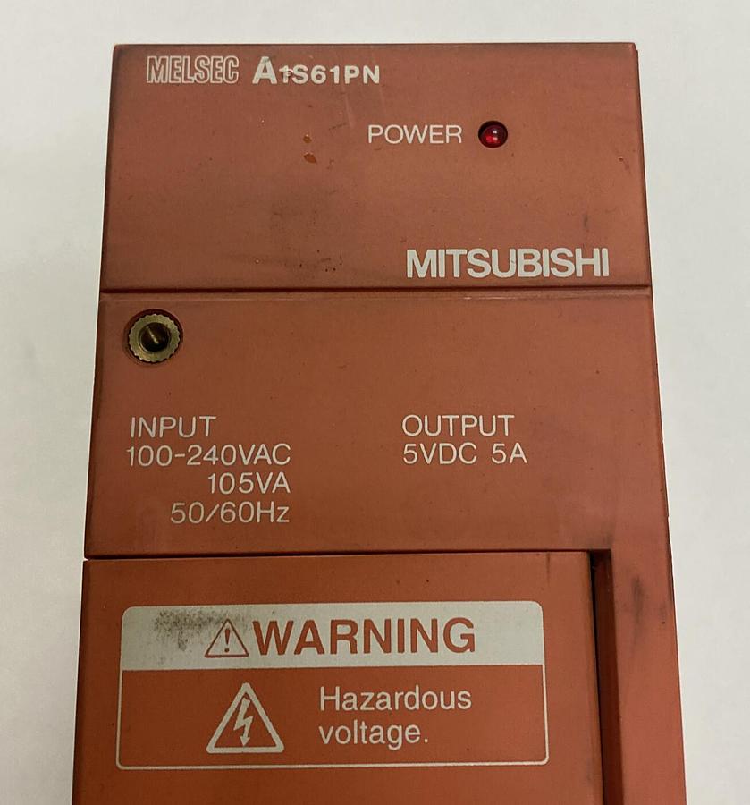 Used MITSUBISHI,A1S61PN,POWER SUPPLY MODULE