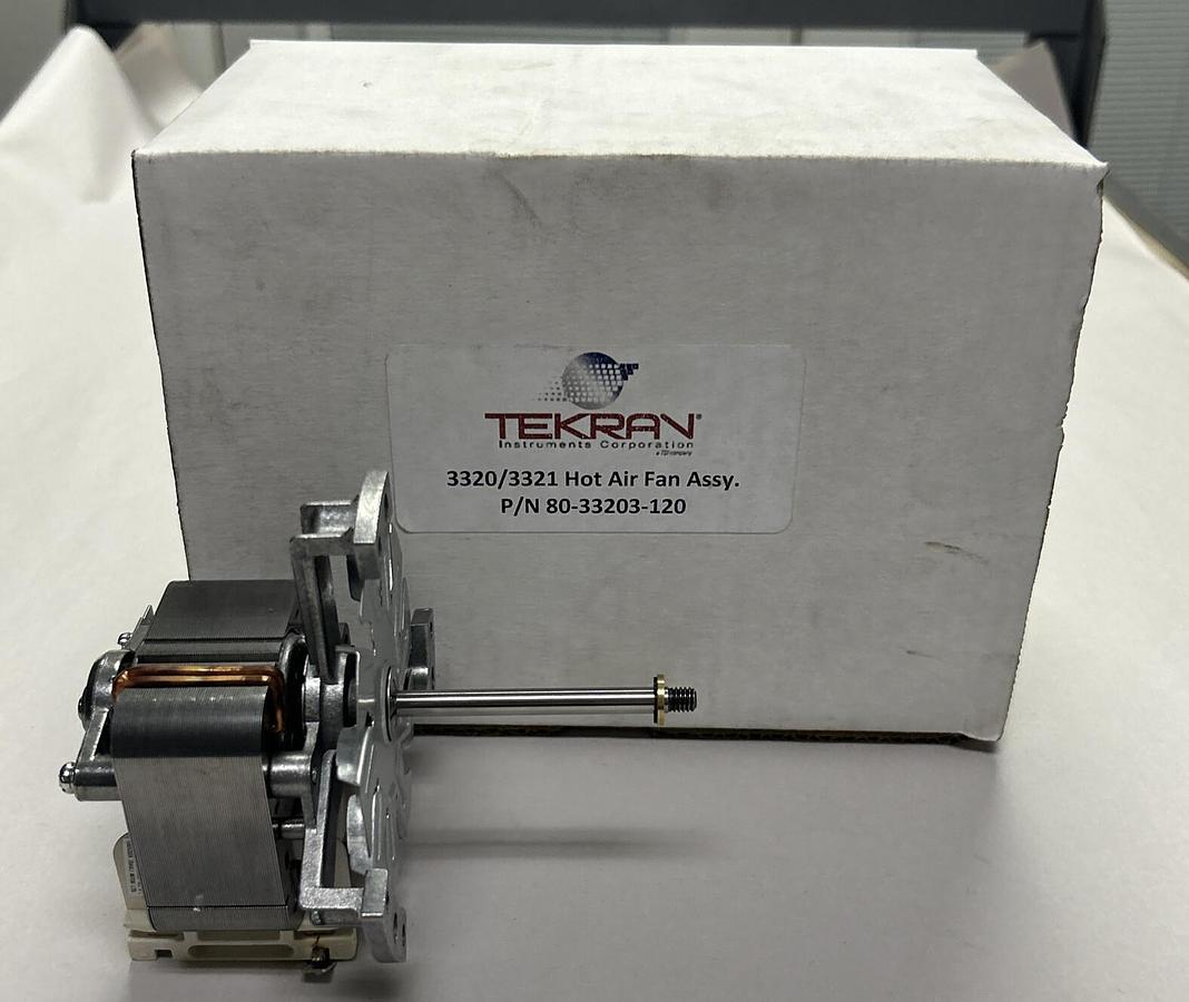 Used TEKRAN,80-33203-120,HOT AIR FAN ASSEMBLY NEW