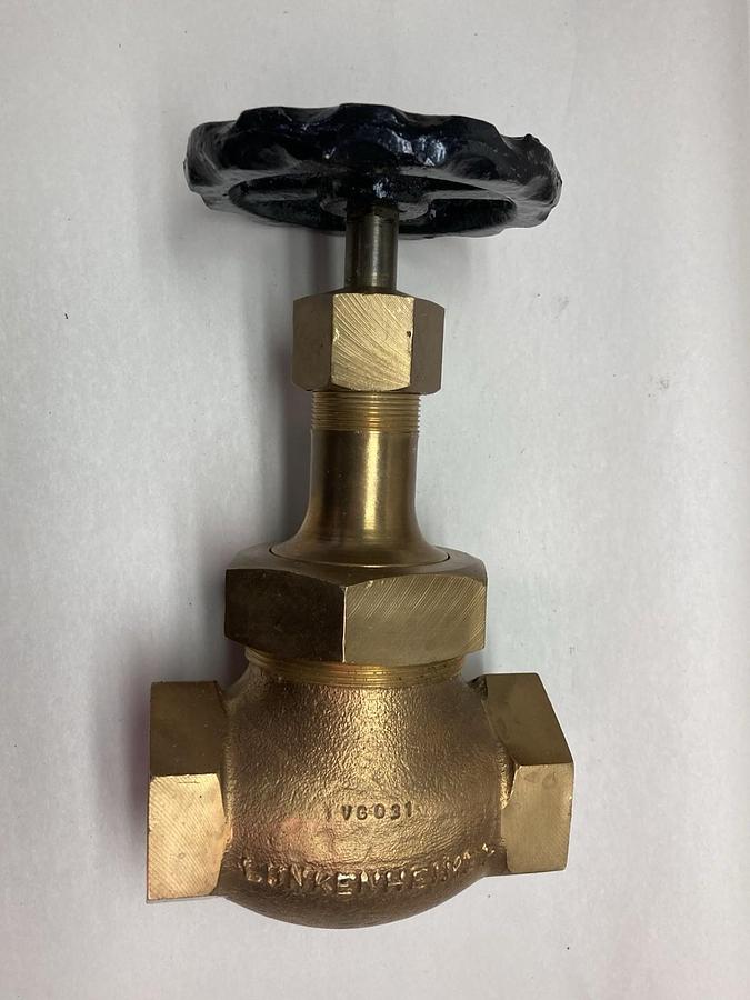 Lunkenheimer,FIG 123,Brass 2 Inch Gate Valve