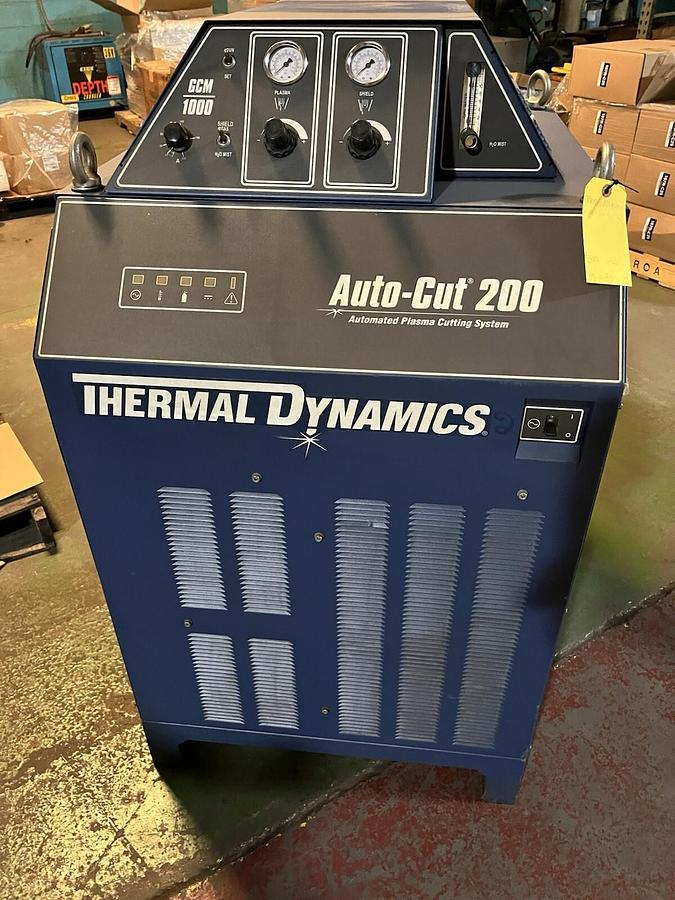 Used THERMAL DYNAMICS,GCM-1000,AUTO CUT 200 PLASMA CUTTER