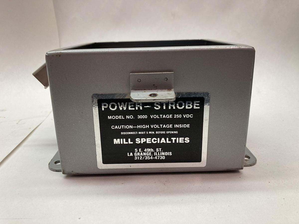 Used Mill Specialties,Model 3000,Power Strobe