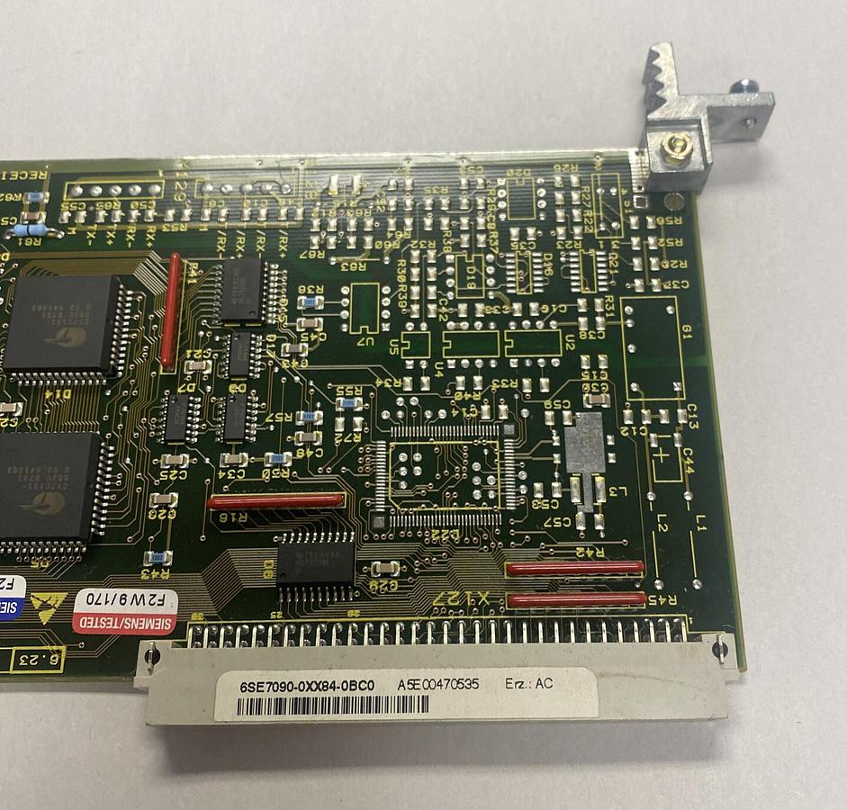 Used SIEMENS,6SE7090-0XX84-0BC0 SCB1, COMMUNICATION BOARD