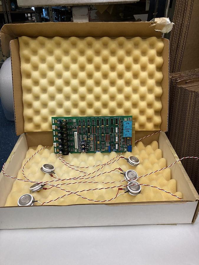 Used Control Concepts INC.,Model 3629,Circuit Board + Semikron SKT 340/14E