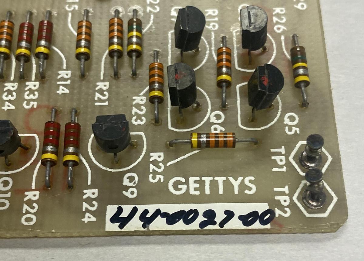 Used GETTYS,44-0027-00,SYNCHRONIZER BOARD