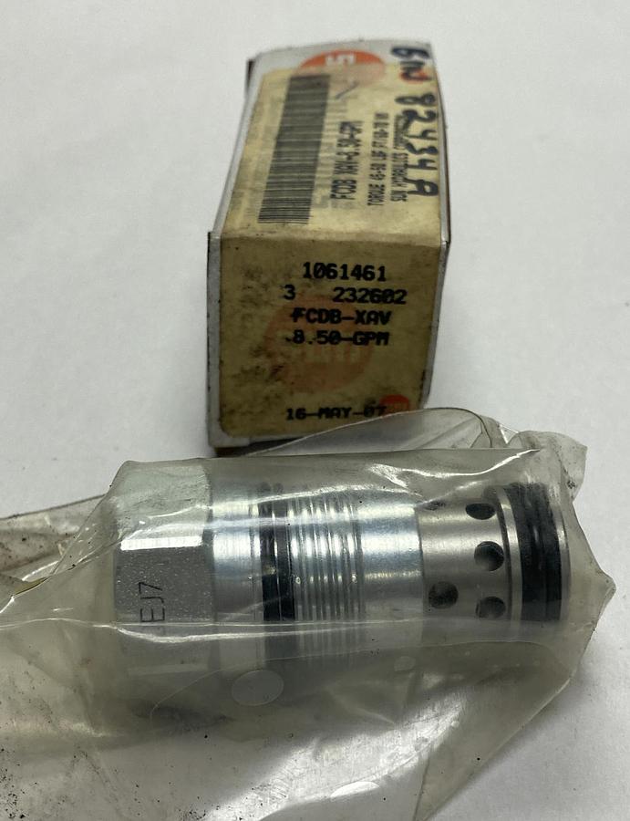 SUN HYDRAULICS,FCDBXAV 8.50-GPM,Flow Control Claridge NOS