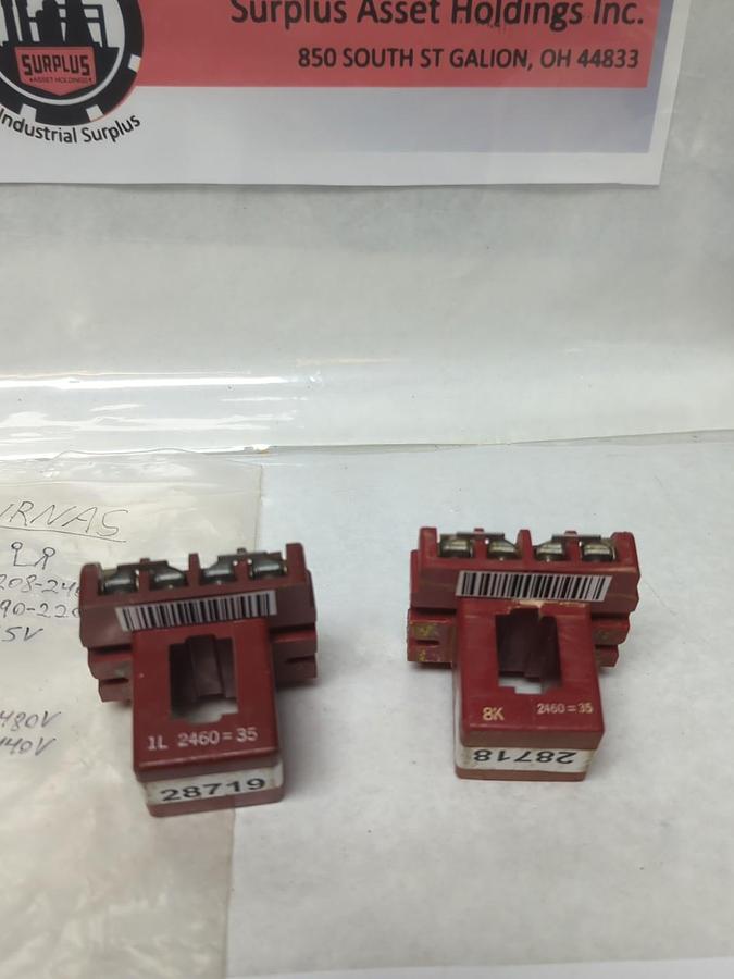 Used FURNAS,D2 936-32,DUAL VOLTAGE COIL LOT OF 2 PRE-OWNED