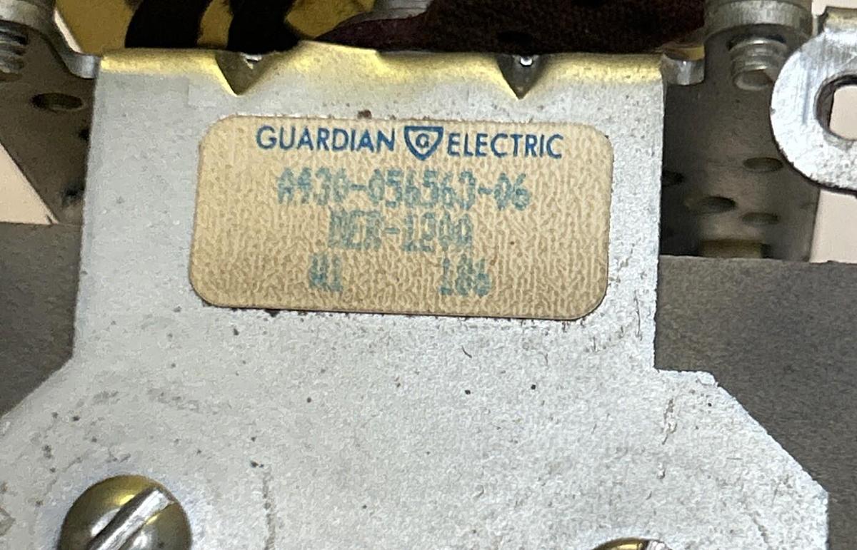 Used GUARDIAN ELECTRIC,A430-056563-06,STEPPING RELAY