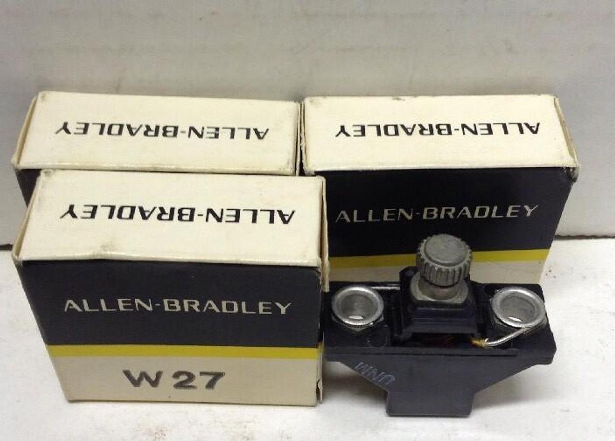 Allen Bradley,W27 Heater,Element Lot of 3