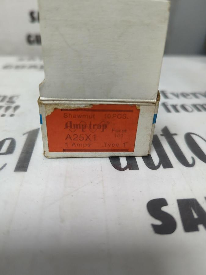 GOULD SHAWMUT,A25X1,AMP-TRAP FUSES BOX OF 10 NOS