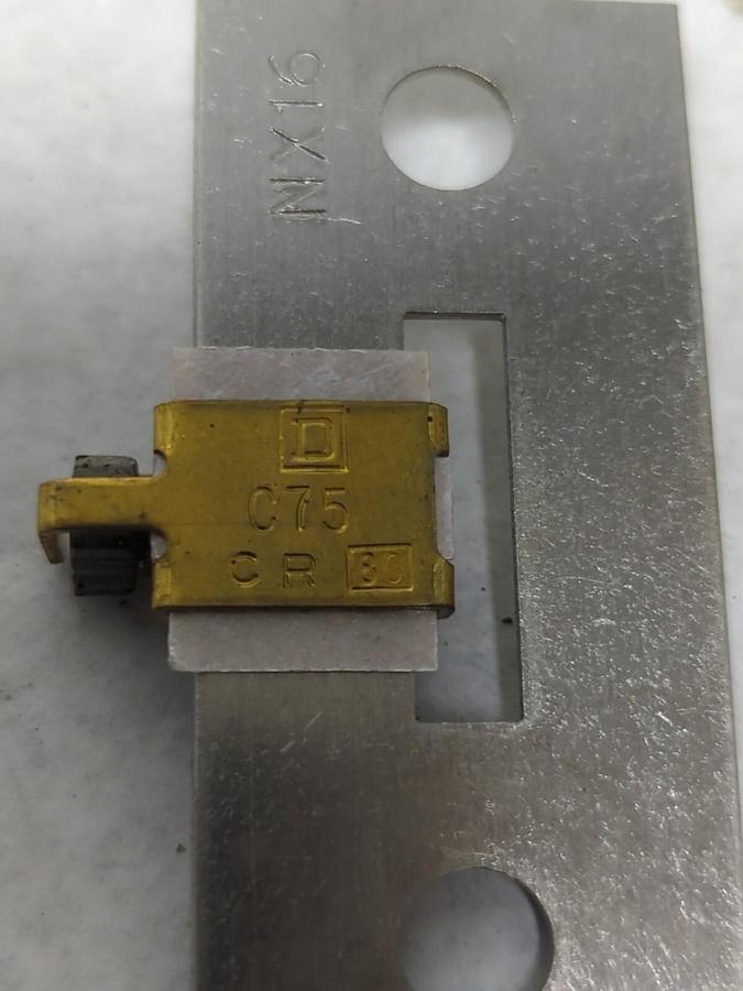 SQUARE D,C75,THERMAL OVERLOAD HEATER ELEMENT LOT OF 5 NOS