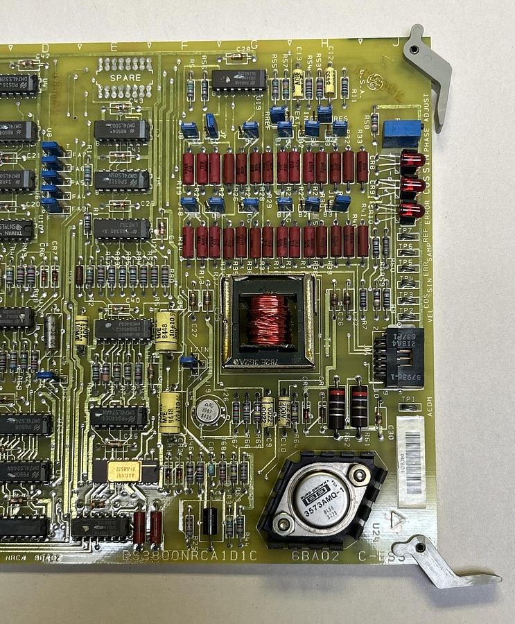 Used GENERAL ELECTRIC,DS3800NRCA1D1C,INPUT CARD