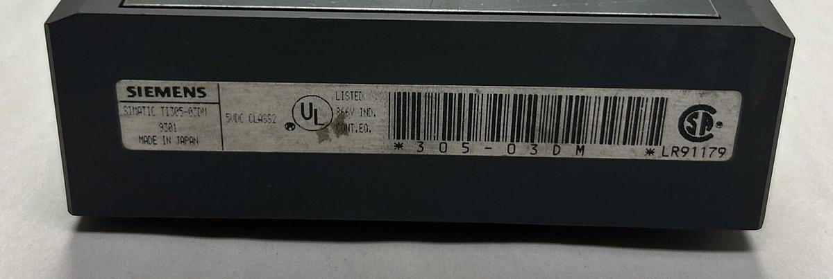 Used SIEMENS,TI305-03DM,DATA COMMUNICATION MODULE