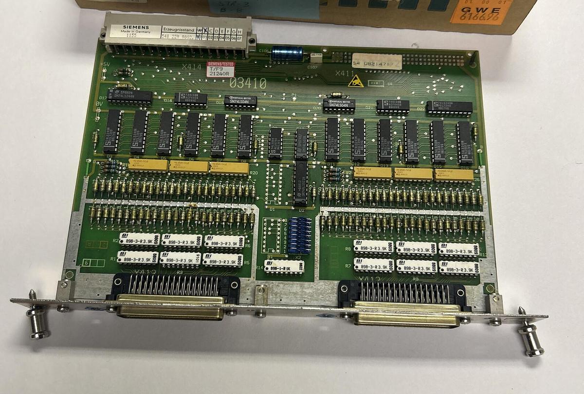 SIEMENS,6FX1-192-4AB00,SINUMERIK INPUT MODULE NOS