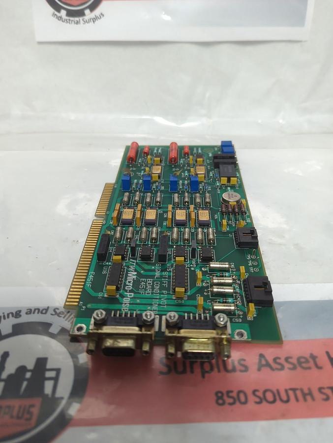 Used MICRO-POISE,E451F-J,STIFF PIVOT SIGNAL CONDITIONER PRE-OWNED