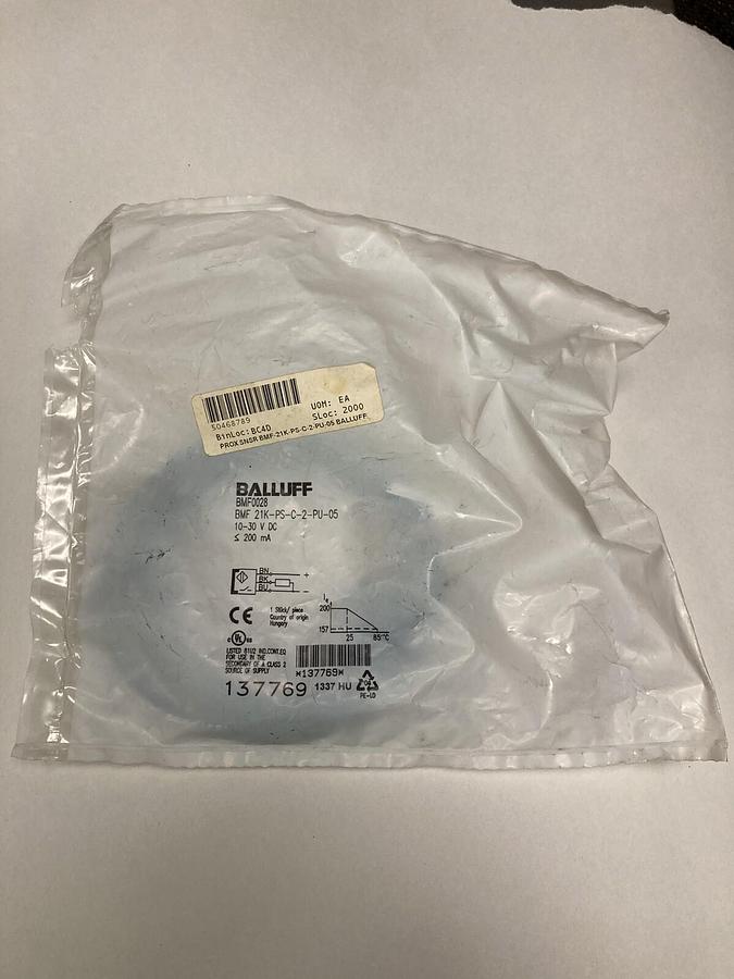Balluff,BMF 21K-PS-C-2-PU-05 NSMP,Magnetic Field Sensor