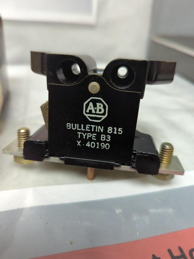 ALLEN BRADLEY,X-40190,L.H. OVERLOAD RELAY NOS