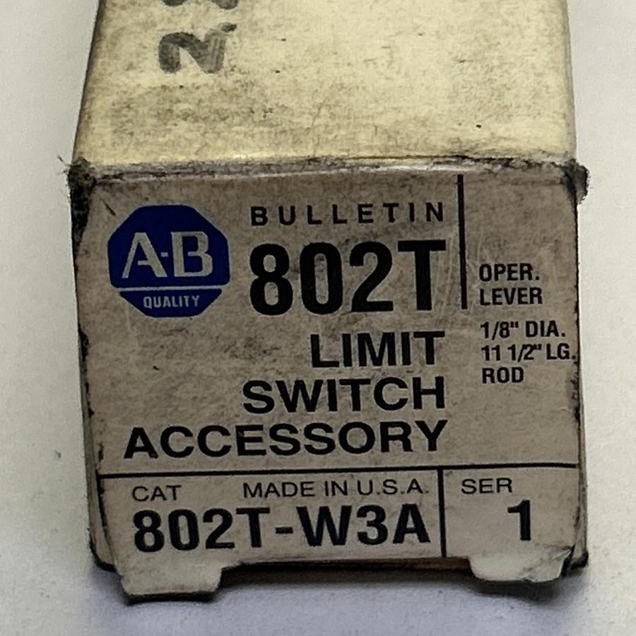 ALLEN BRADLEY,802T-W3A,STAINLESS STEEL ROD 11.5INCH LOT OF 2 NOS