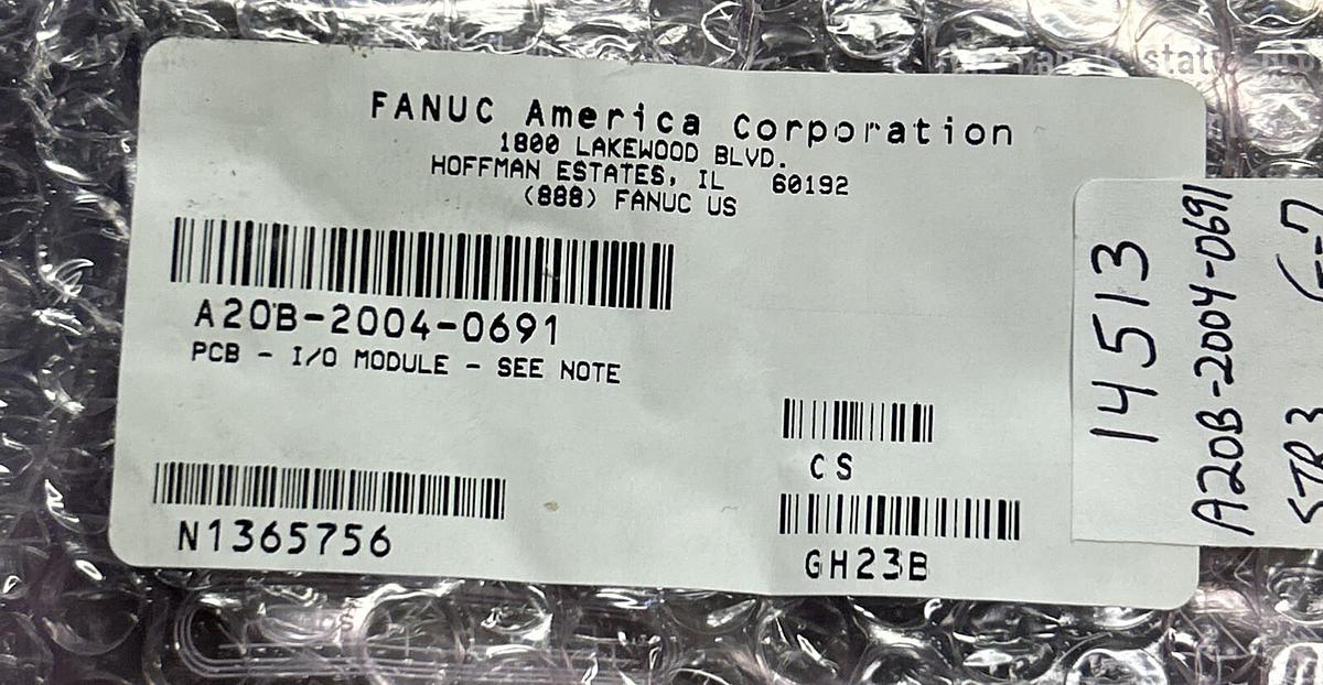 Used FANUC,A20B-2004-0691 PCB,I/O MODULE NEW