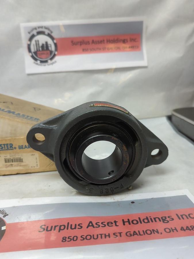 SEALMASTER,SFT-28,2-BOLT FLANGE BEARING 1-3/4 INCH BORE NOS