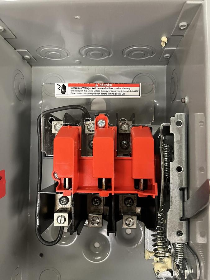 SIEMENS,HNF261,NON FUSED DISCONNECT SAFETY SWITCH 2 POLE 30A 600V