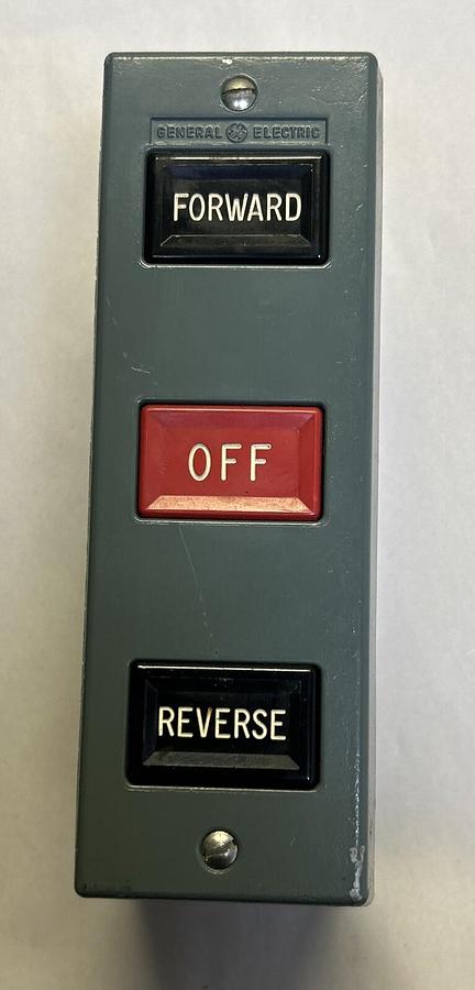 GENERAL ELECTRIC,CR101BE1A,CONTROL STATION FORWARD / OFF / REVERSE NOS