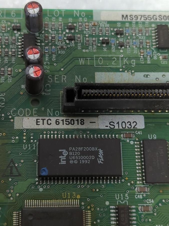 Used MAGNATEK,ETC 615018-S1032,DRIVE CONTROL BOARD YPLT31001-1G PRE-OWNED