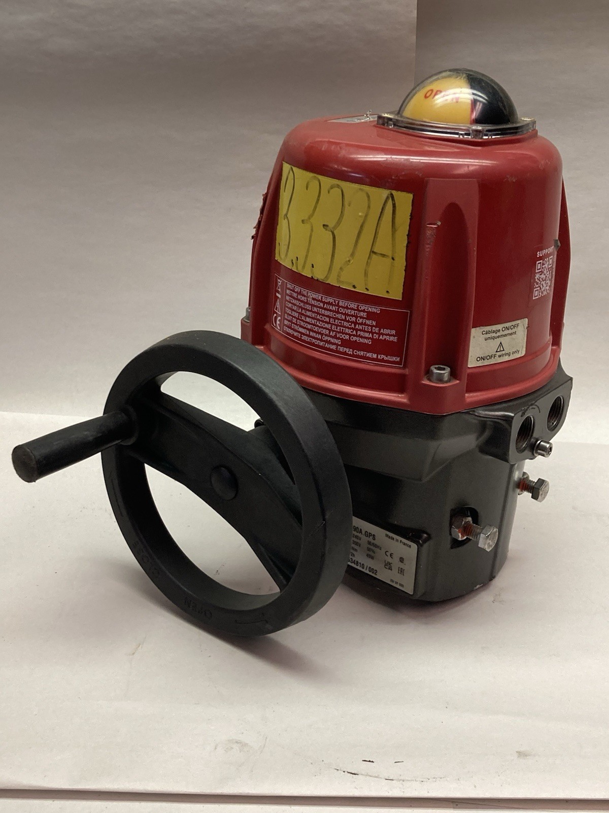 Used Valpes,VS100.90A.GPS,Electric Actuator 50/60Hz 45W 100-350V 100Nm