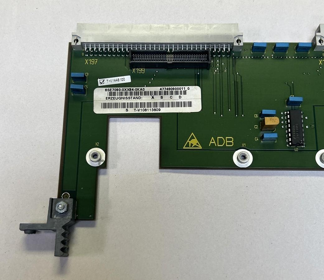 Used SIEMENS,6SE7090-0XX84-0KA0,ADB ADAPTER MODULE CIRCUIT BOARD