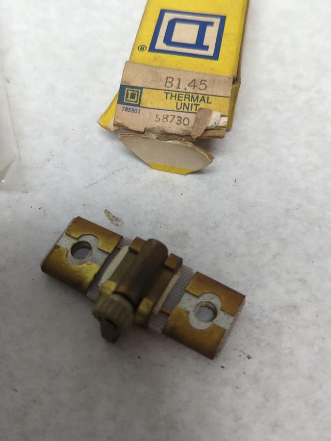 SQUARE D,B1.45,THERMAL OVERLOAD HEATER ELEMENT LOT OF 2 NOS