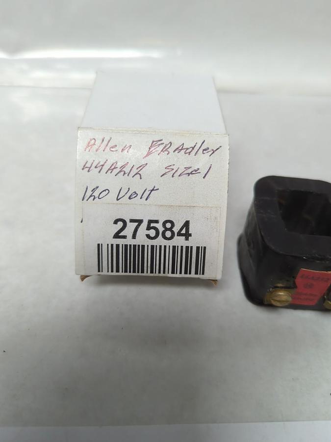 Used ALLEN-BRADLEY,44A212,COIL 120V SIZE 1 PRE-OWNED