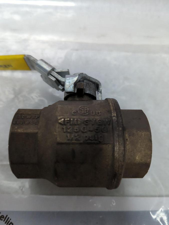 Used FNW,PN25W-M0P5,BALL VALVE 1-1/2 INCH DN40 150WSP 600WOG PRE-OWNED