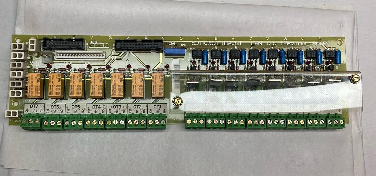 Used General Electric,531X307LTBAJG1,Terminal Drive PLC Board