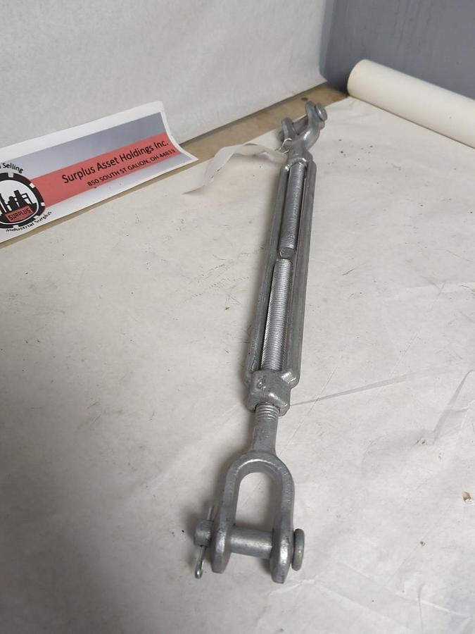 JAW/JAW,3/4"X12",HEAVY DUTY TURNBUCKLE NOS