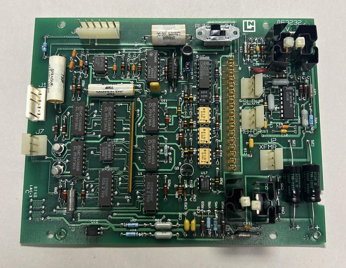 LEEDS & NORTHRUP,063232,ANALOG CONTROL BOARD NOS
