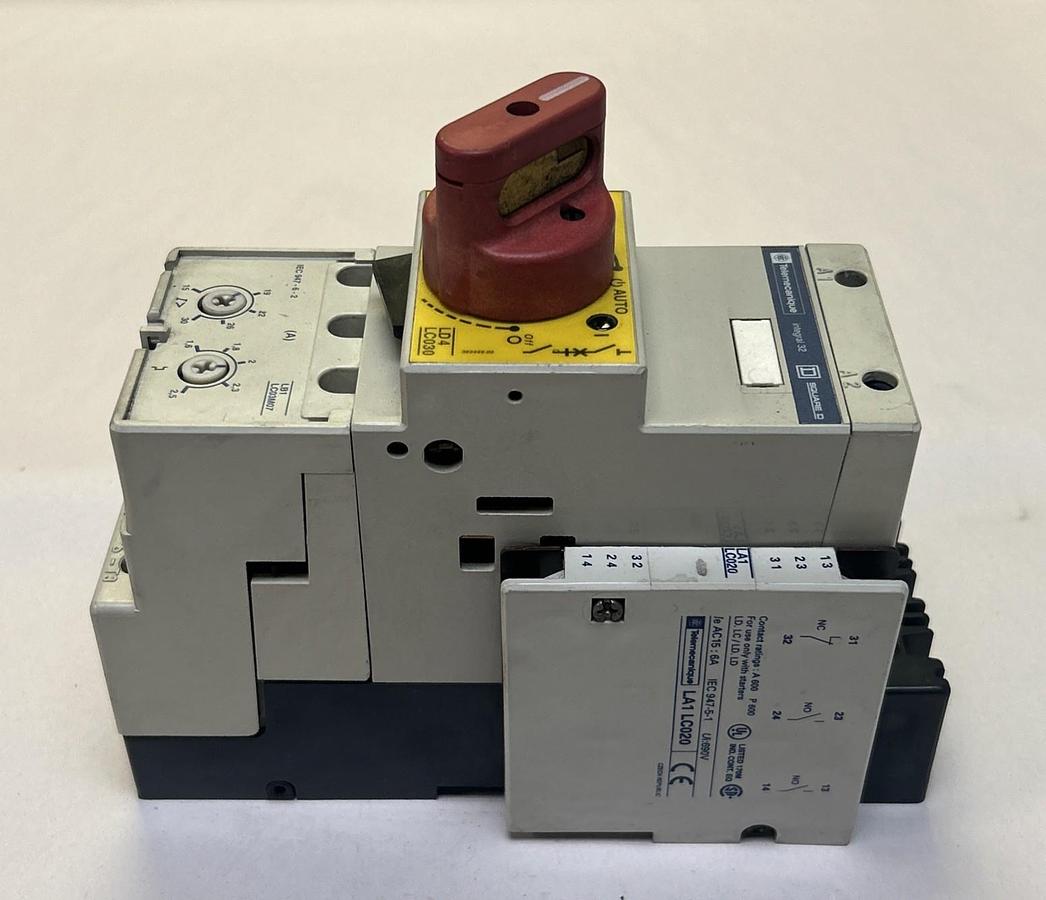 Used TELEMECANIQUE,LD4LC030,MOTOR STARTER