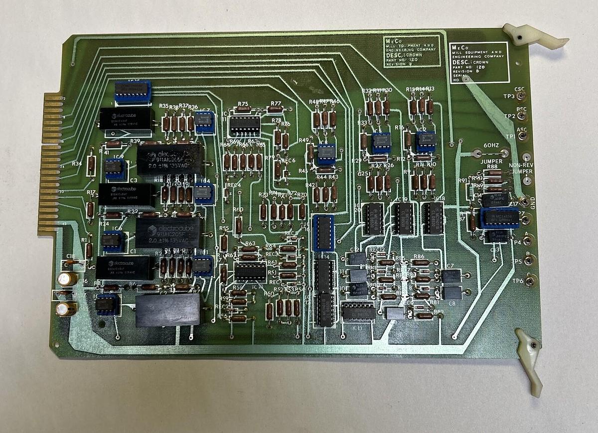 Used MILL EQUIPMENT,120,CROWN CONV BD