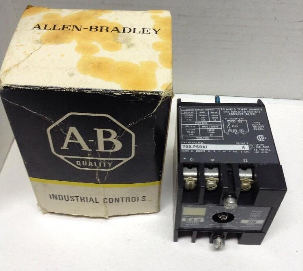 Used Allen Bradley,700-PSBA1,Solid State Timing Relay NEW